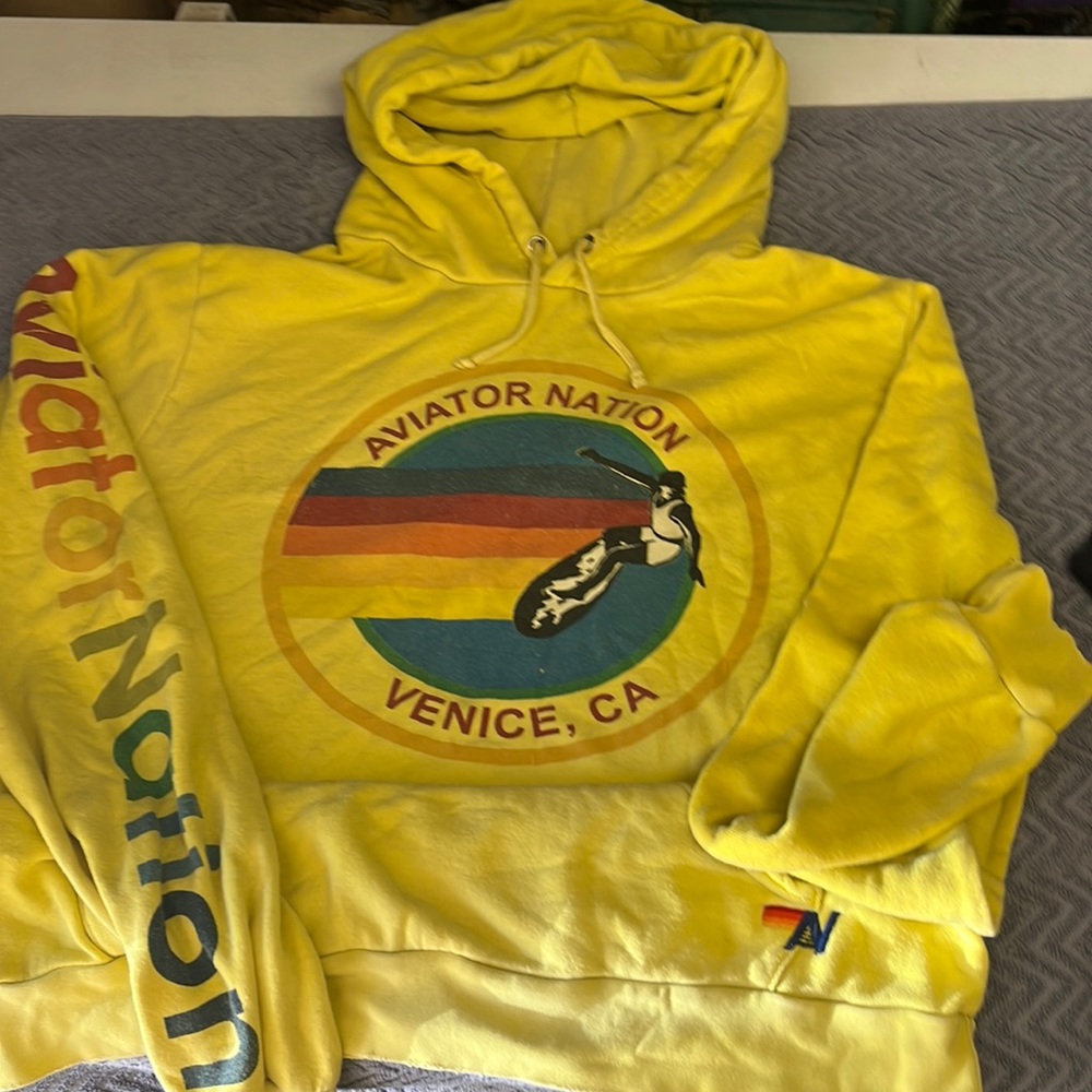 Vintage first series Aviator Nation Venice Hoodie